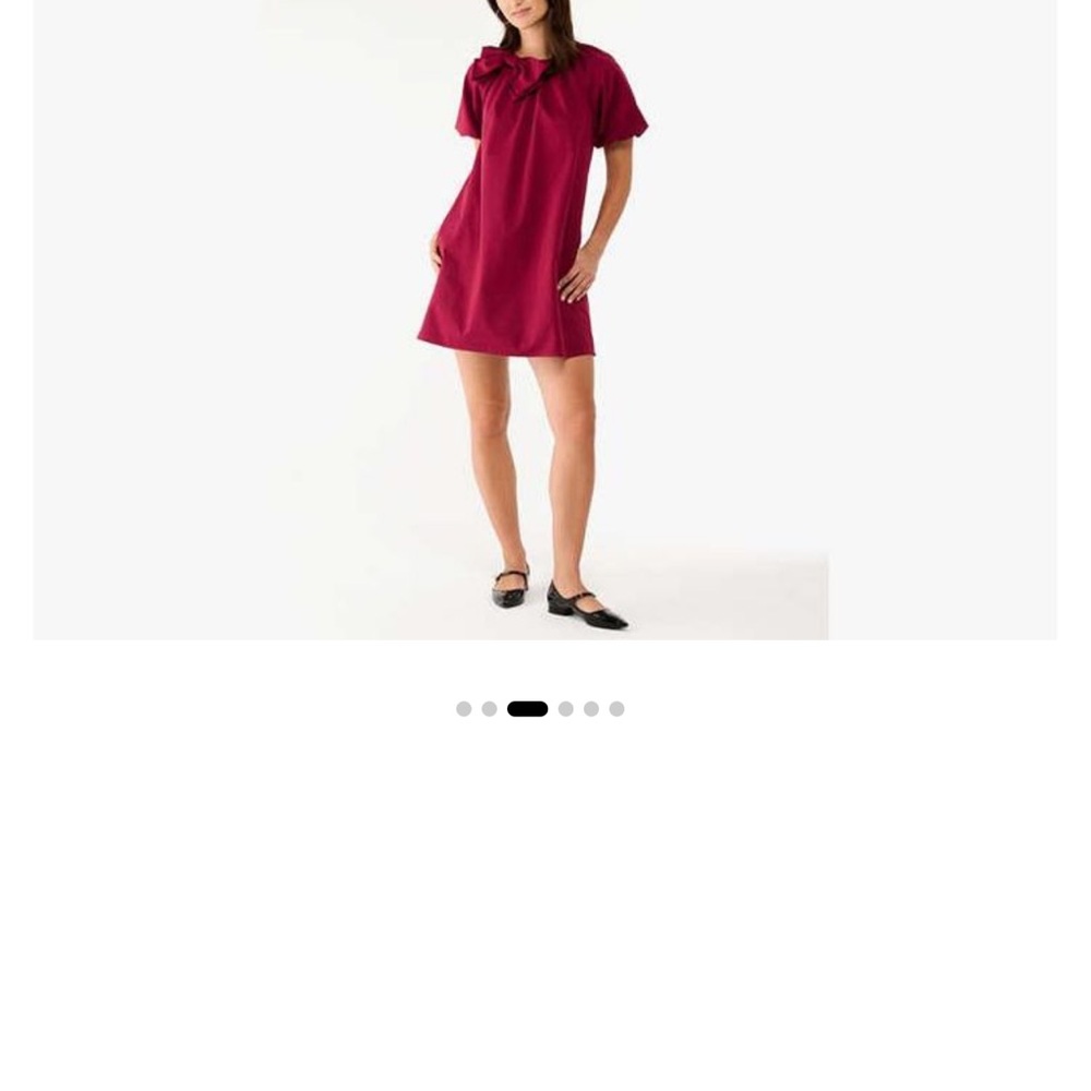 Kate Spade Dorothy dress NWT Color is BlackBerry - Picture 5 of 9